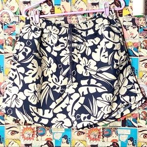 floral Hawaiian, board shorts swimwear beach         .